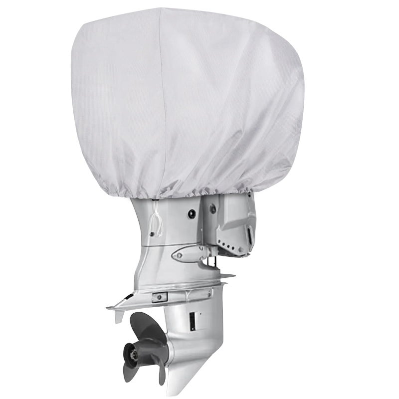 iCOVER Outboard Motor Cover Heavy Duty 600D Waterproof Engine Hood Covers, 25" DX15 WX19 H - Image 1